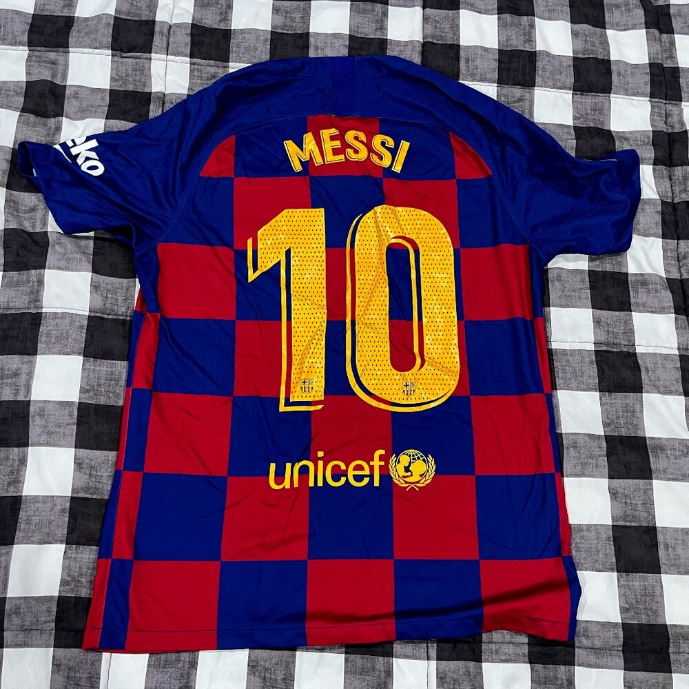 Lionel Messi Barcelona Home Jersey 2019/2020 - Nike Size Large